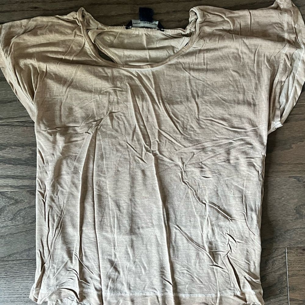 French Connection cut out tshirt